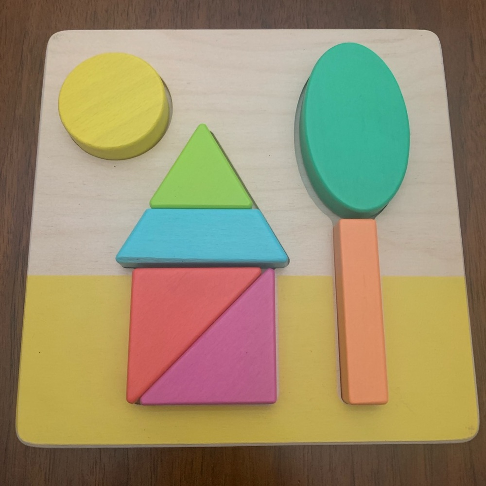 Lovevery Sunny Day Double Sided Puzzle